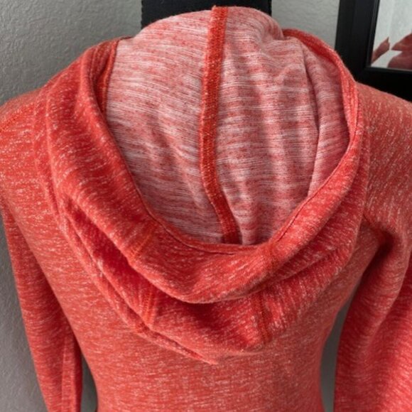 MARMOT Orange Slub Tess Pullover Hoodie Shirt XS - Picture 8 of 11